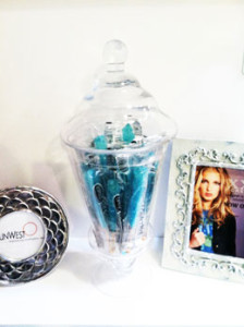 examples of client graphic design on display at perry design and advertising - image