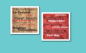 the shoppes at chino hills window signage from perry design and advertising - image