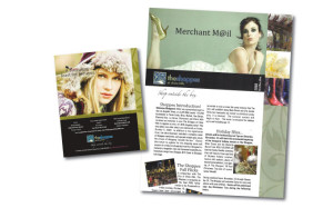 the shoppes at chino hills inland empire magazine ad and newsletter from perry design and advertising - image